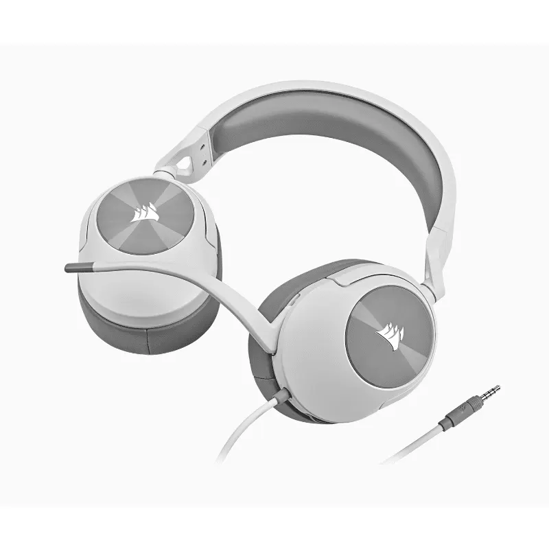 HEADSET CORSAIR HS55 SURROUND CA-9011266-NA WHITE PC MAC PS5 NS