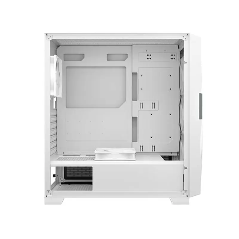 CASE MIDTOWER ANTEC DF700 FLUX WHITE TEMPERED GLASS 3 FAN RGB +2 FAN+HUB