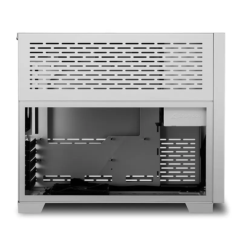 CASE SHARKOON MINI-ATX TEMPERED GLASS MSZ1000 WHITE 3FAN