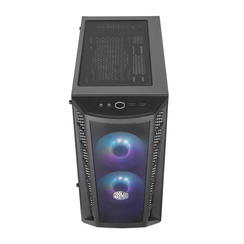 CASE COOLER MASTER MASTERBOX MINITOWER B311L TEMPERED GLASS 2FAN ARGB MCB-B311L-KGNN-S02