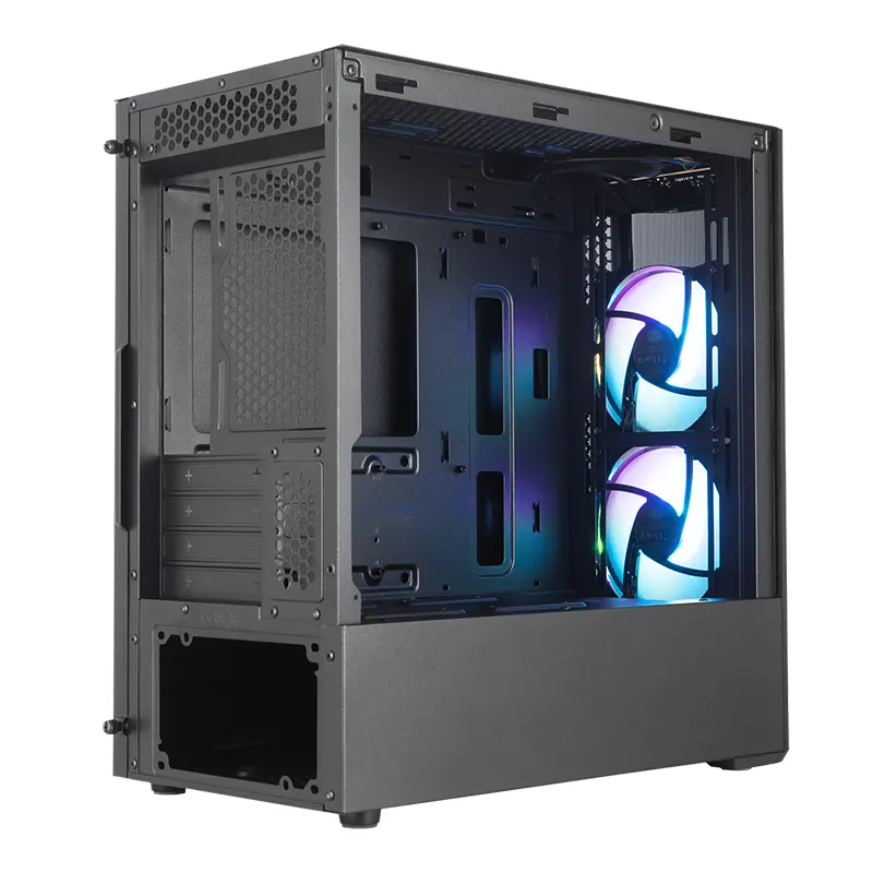 CASE COOLER MASTER MASTERBOX MINITOWER B311L TEMPERED GLASS 2FAN ARGB MCB-B311L-KGNN-S02