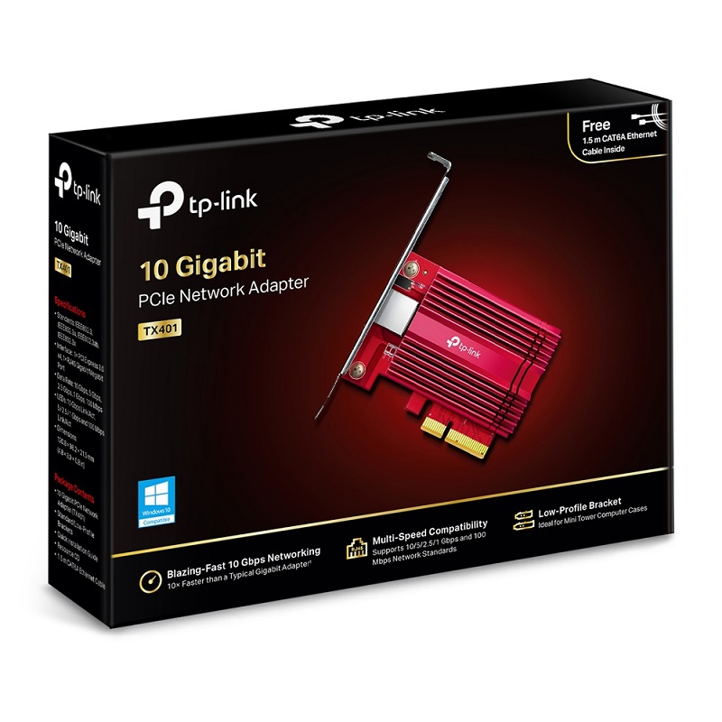 TARJETA DE RED PCI-E 10GB TP-LINK TX401