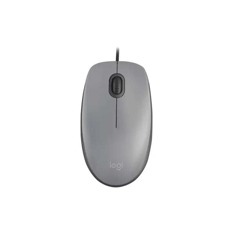 MOUSE USB LOGITECH M110 SILENT GRIS 910-006757