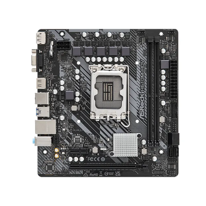 MOTHERBOARD ASROCK H610M-HDV LGA1700 D4 90-MXBHS0