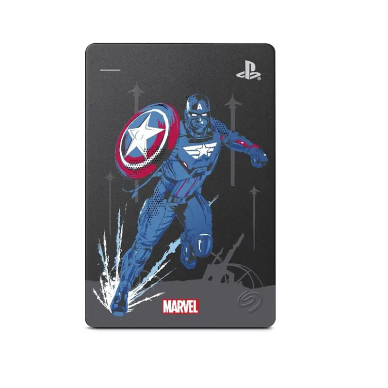 DISCO DURO EXTERNO SEAGATE 2TB USB3.0 STGD2000107 MARVEL AVENGERS CAPTAIN AMERICA