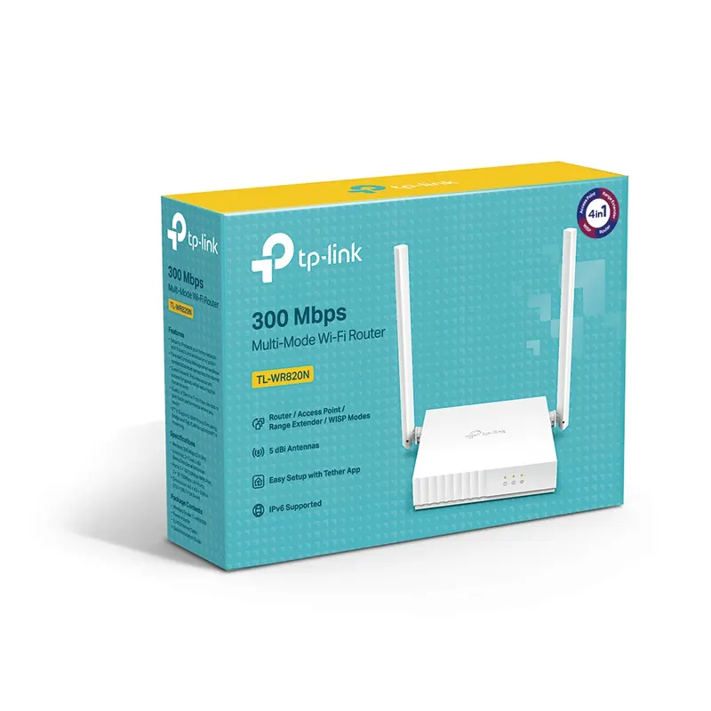 ROUTER TP-LINK TL-WR820N MULTIMODE 300MBPS