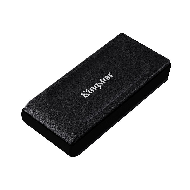 DISCO SOLIDO EXTERNO KINGSTON 2TB  USB-C A USB-A SXS1000/2000G BLACK