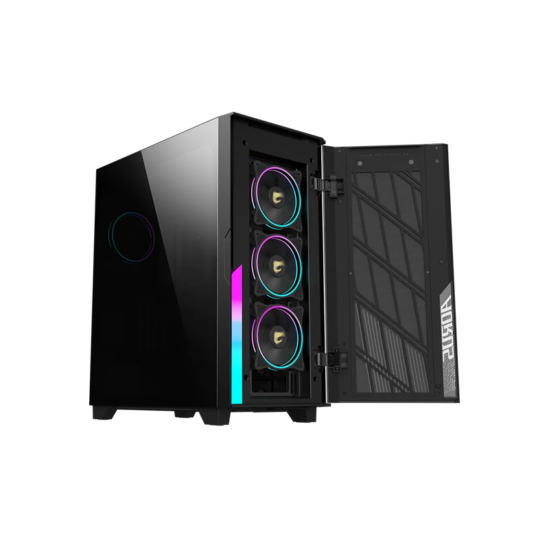 CASE MIDTOWER GIGABYTE AORUS AC500G TEMPERED GLASS 4 FAN ARGB PWM 