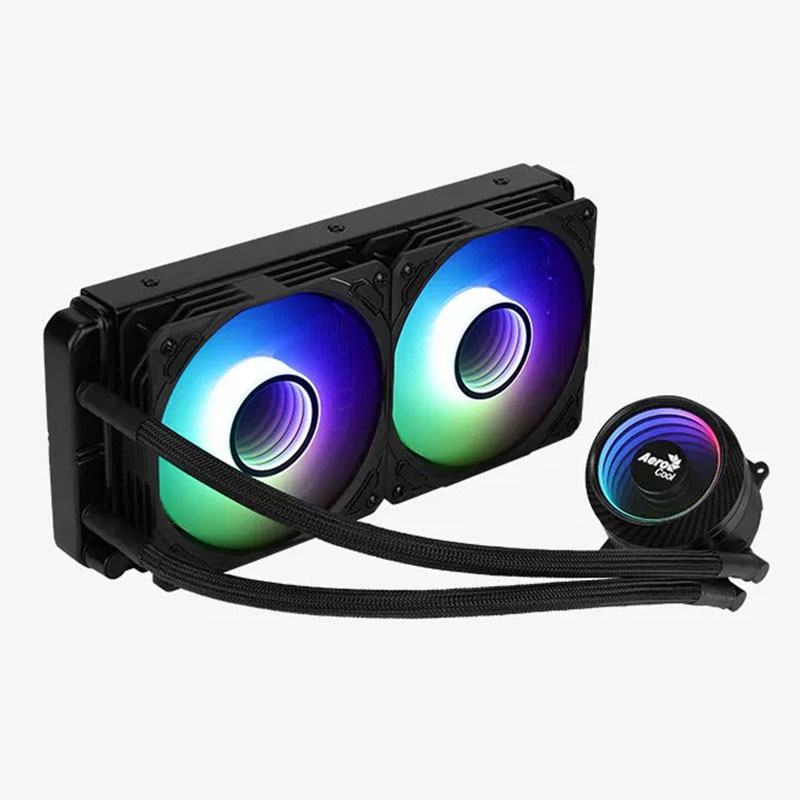 SISTEMA DE ENFRIAMIENTO LIQUIDO AEROCOOL MIRAGE L240 RGB  PARA INTEL Y AMD