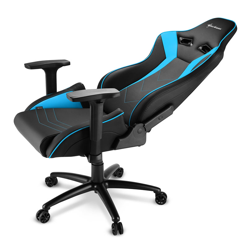 SILLA GAMER SHARKOON ELBRUS 3 BLACK/BLUE PESO MAX 150KG